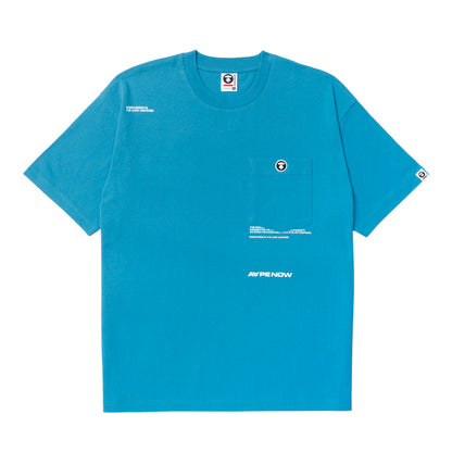 MOONFACE CHEST POCKET TEE