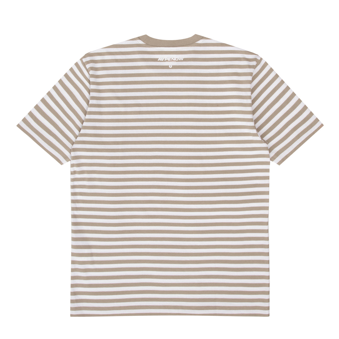 MOONFACE STRIPED COTTON TEE