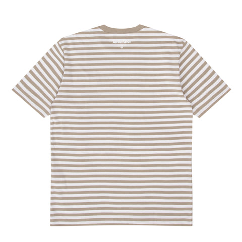 MOONFACE STRIPED COTTON TEE