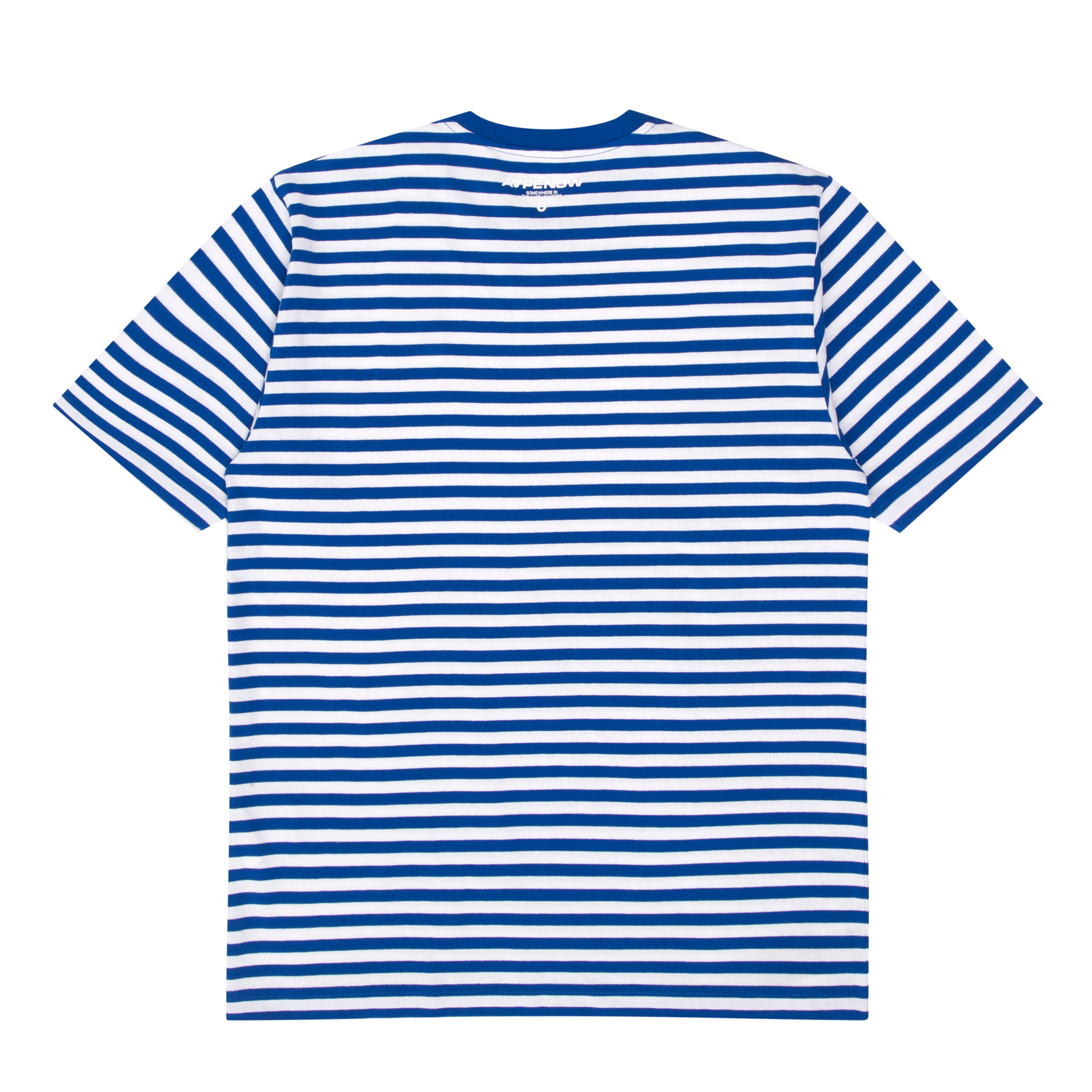 MOONFACE STRIPED COTTON TEE