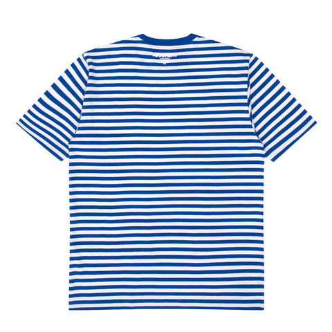 MOONFACE STRIPED COTTON TEE