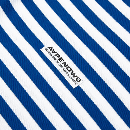 MOONFACE STRIPED COTTON TEE