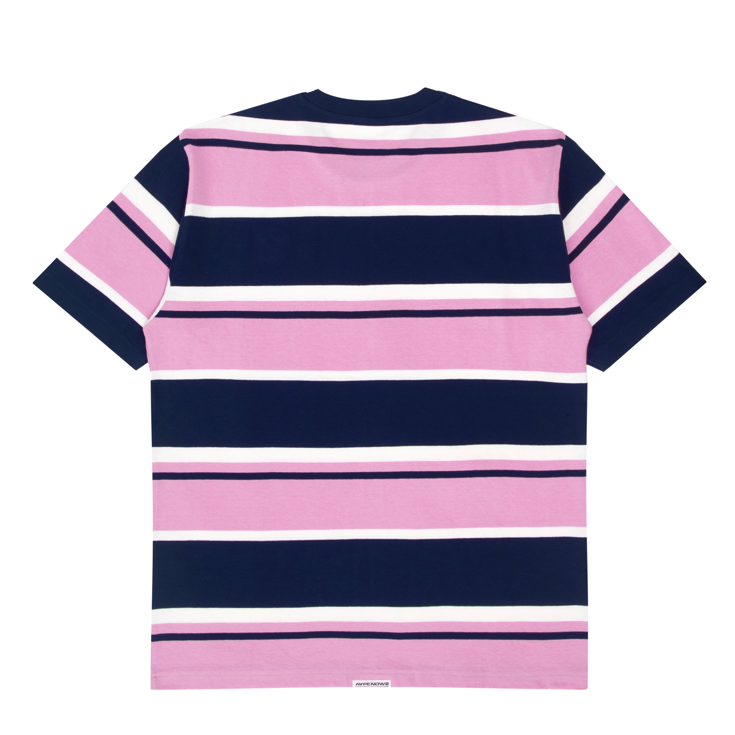 MOONFACE PATCH STRIPED TEE