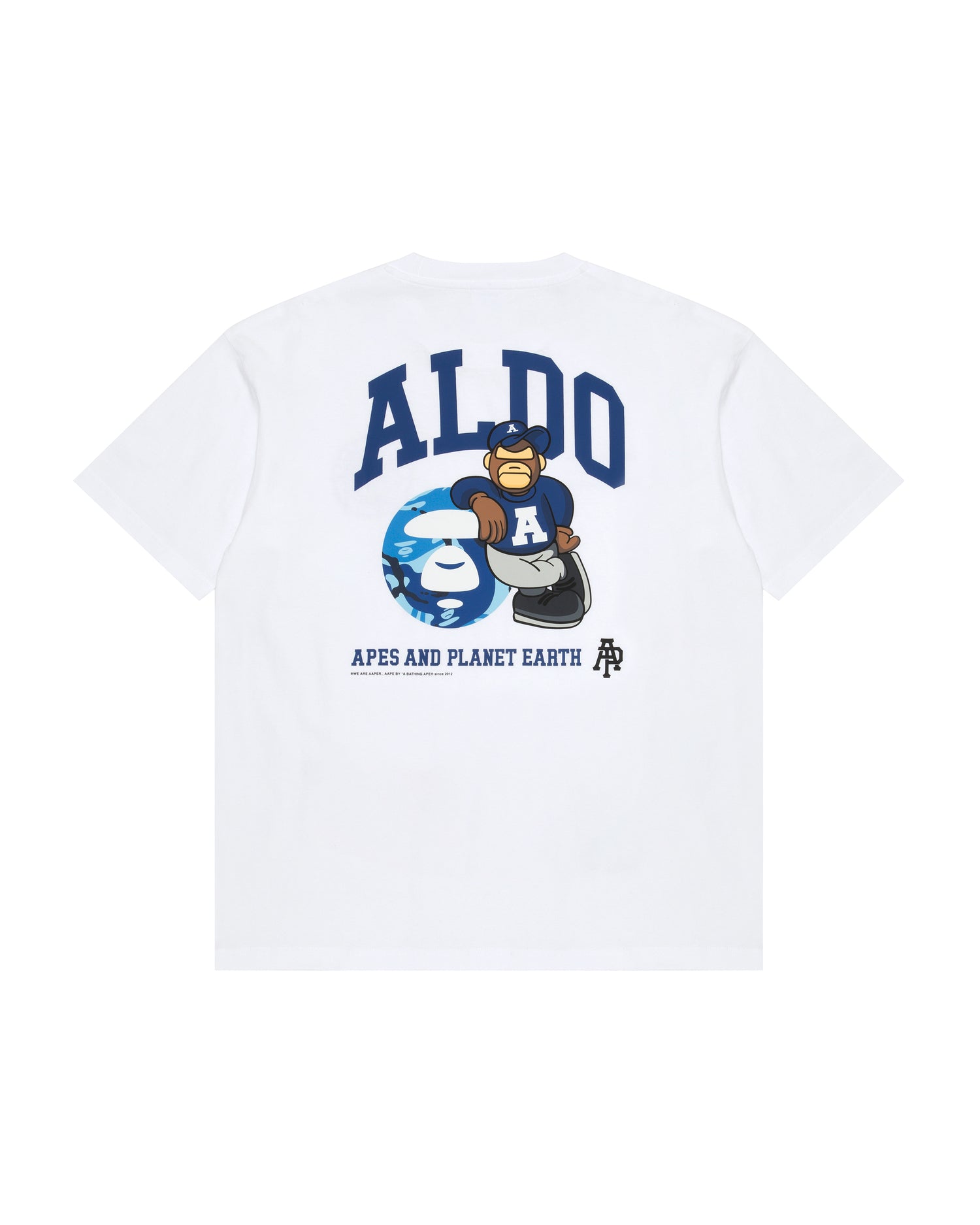 AAPER ALDO MOONFACE GRAPHIC TEE