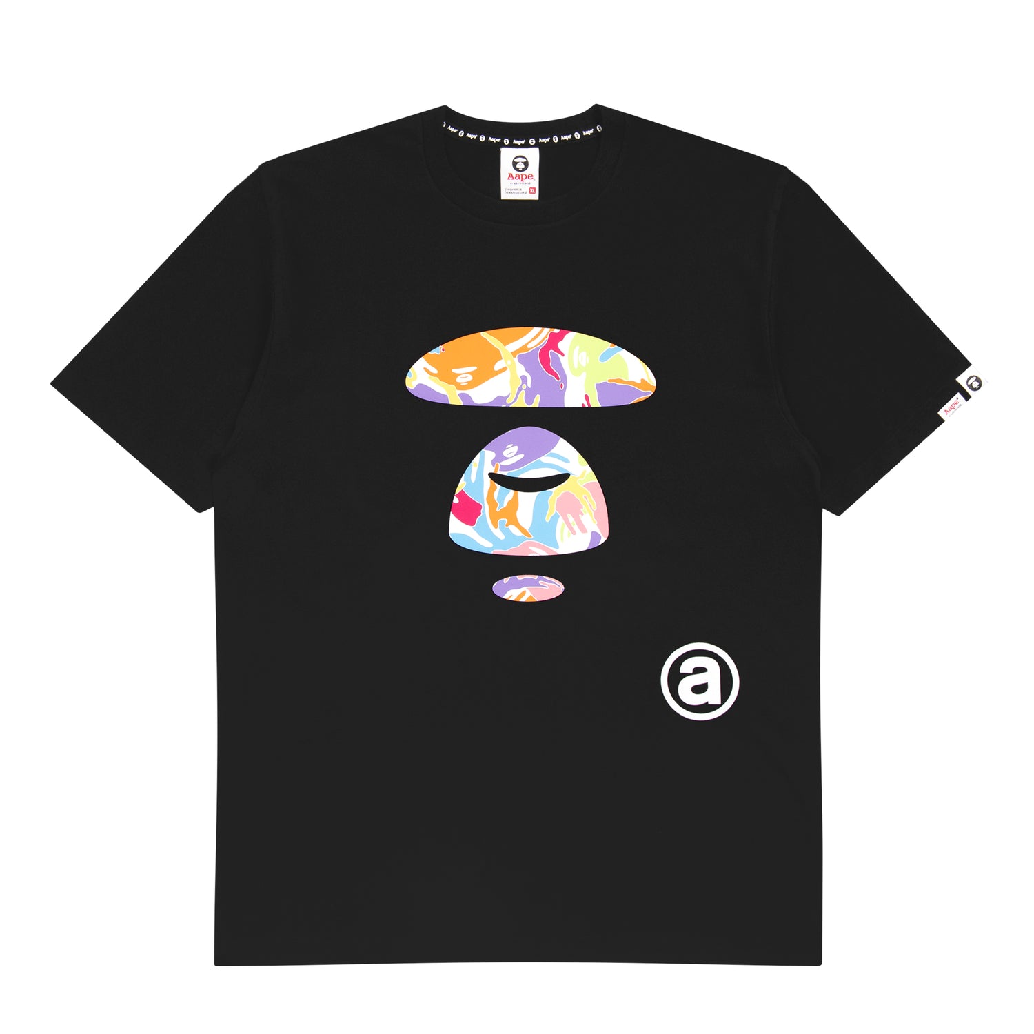 MOONFACE CAMO GRAPHIC TEE