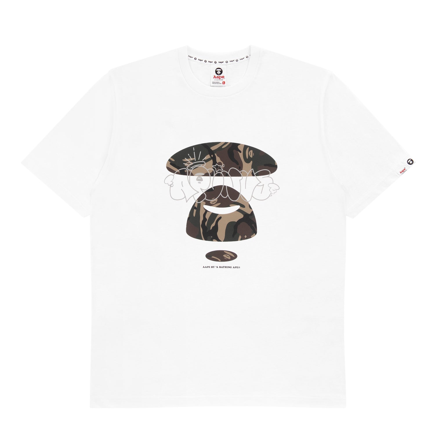 MOONFACE CAMO GRAPHIC TEE