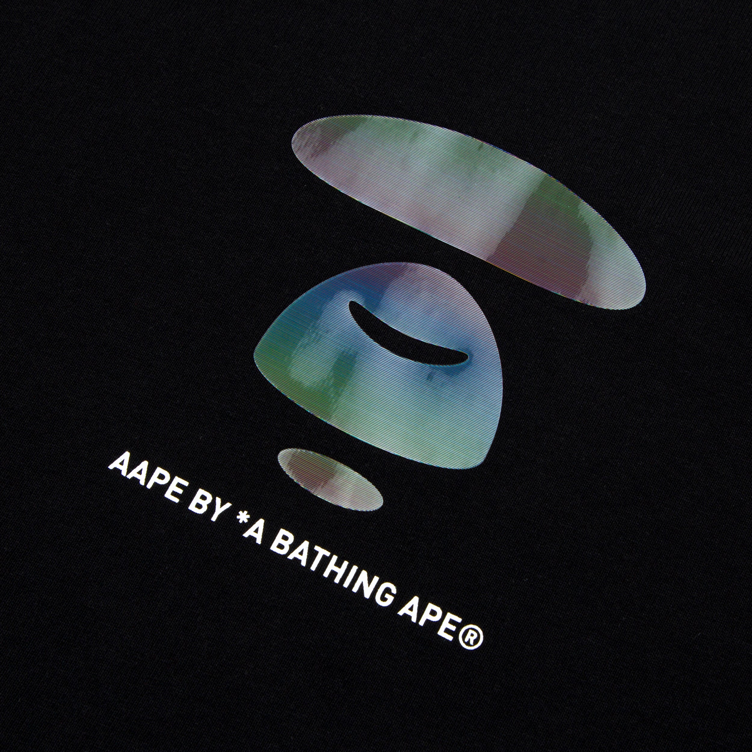 MOONFACE HOLOGRAM PRINTED TEE