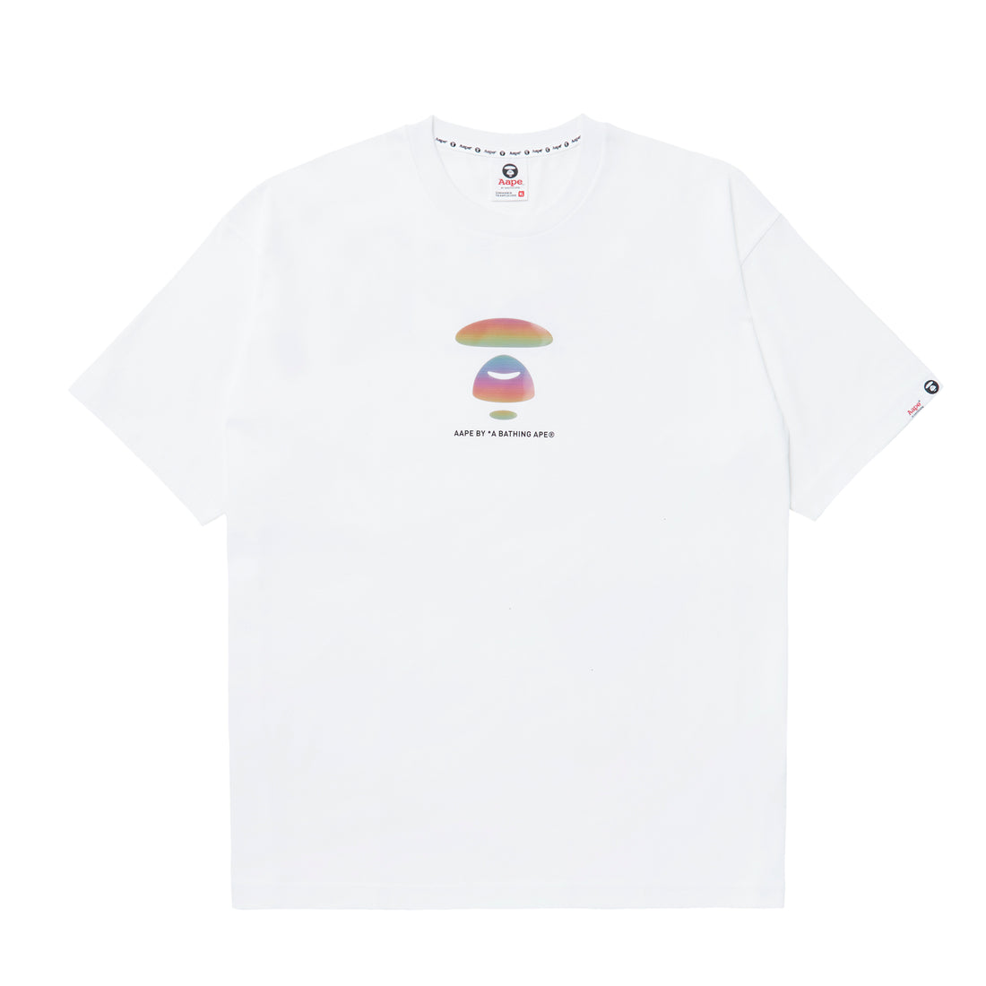 MOONFACE HOLOGRAM PRINTED TEE