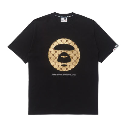 MOONFACE PATTERNED GRAPHIC TEE