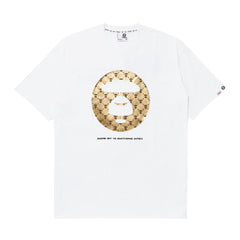 MOONFACE PATTERNED GRAPHIC TEE
