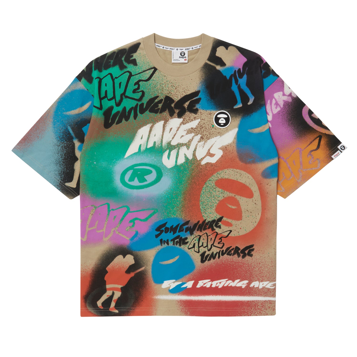 MOONFACE PAINT GRAPHIC TEE