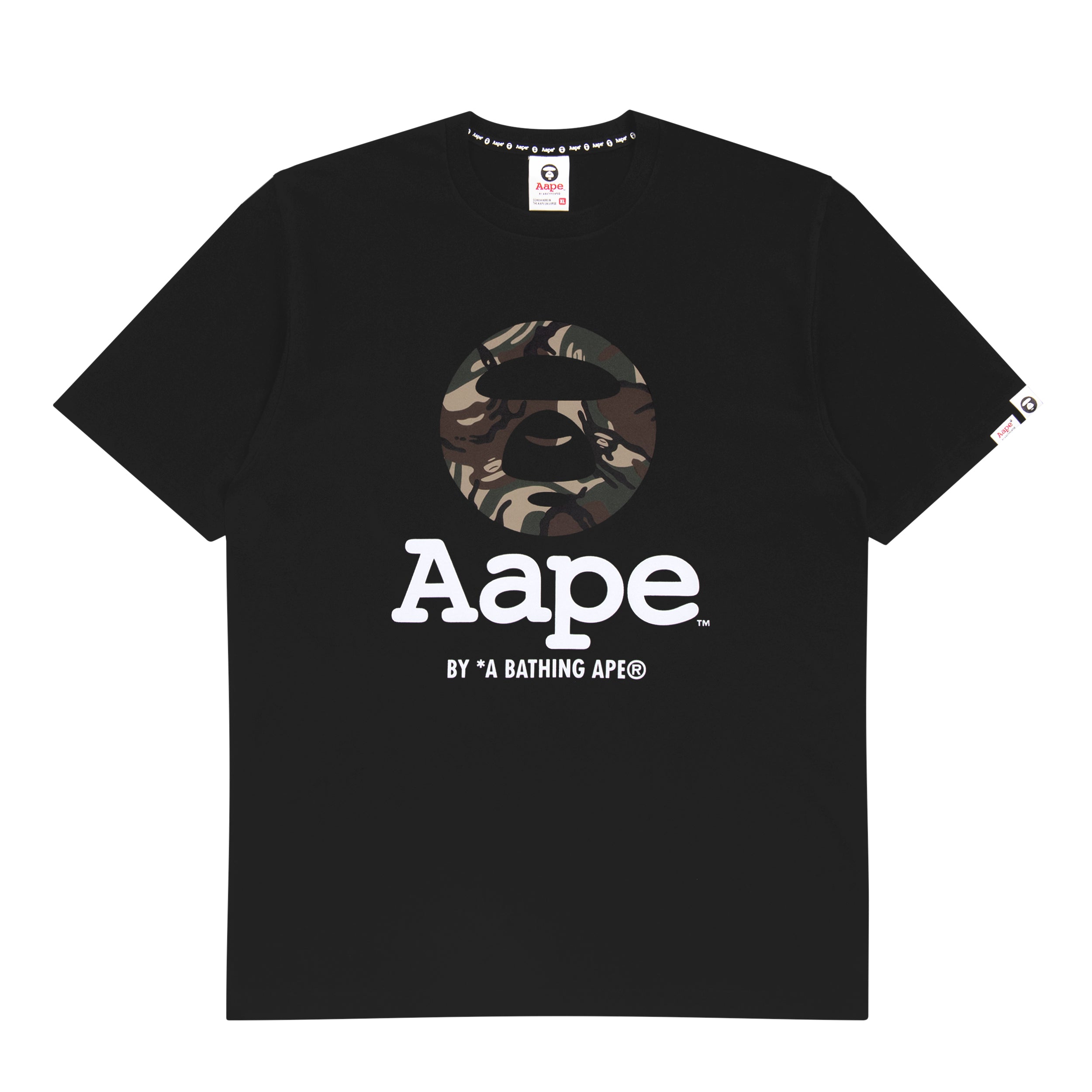 MOONFACE CAMO LOGO TEE