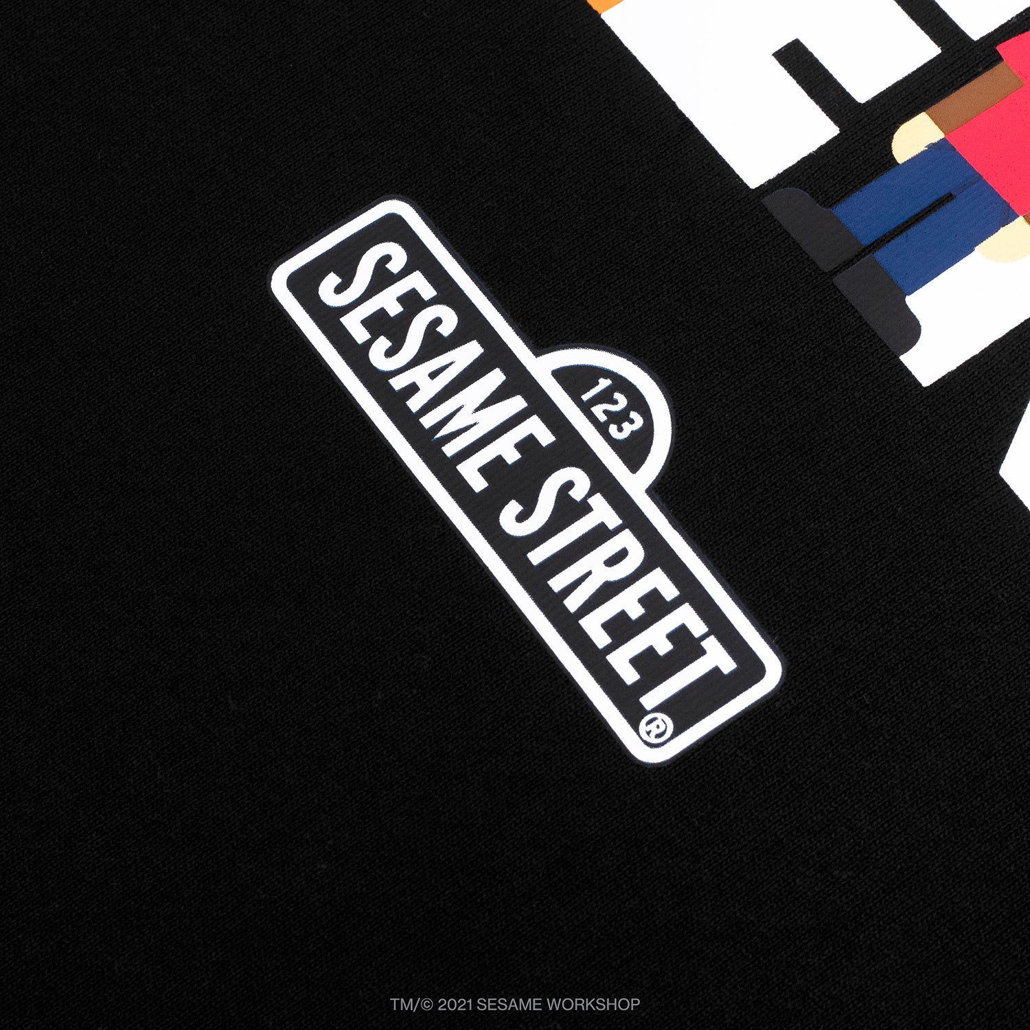 AAPE X SESAME STREET PRINT TEE