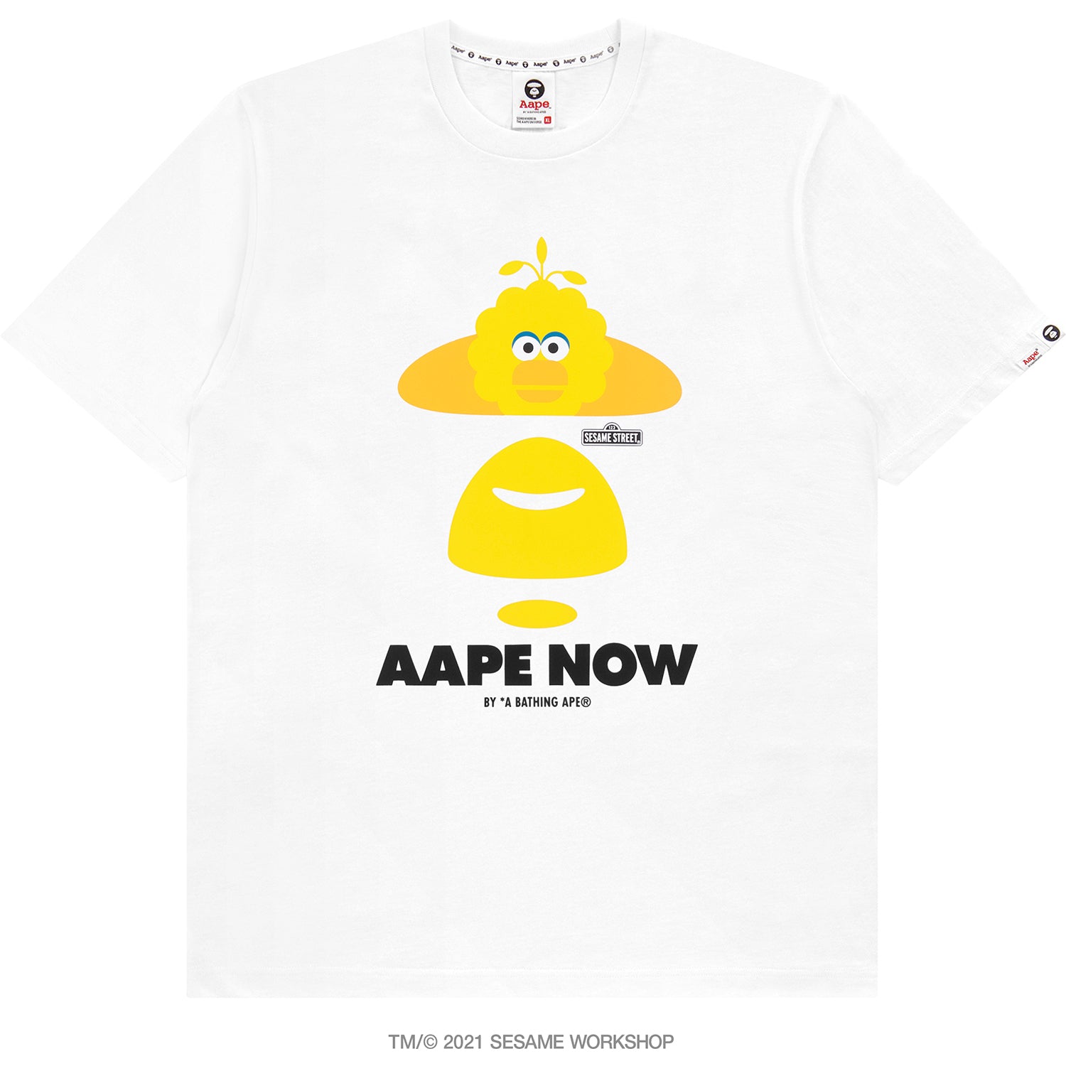 AAPE X SESAME STREET PRINT TEE