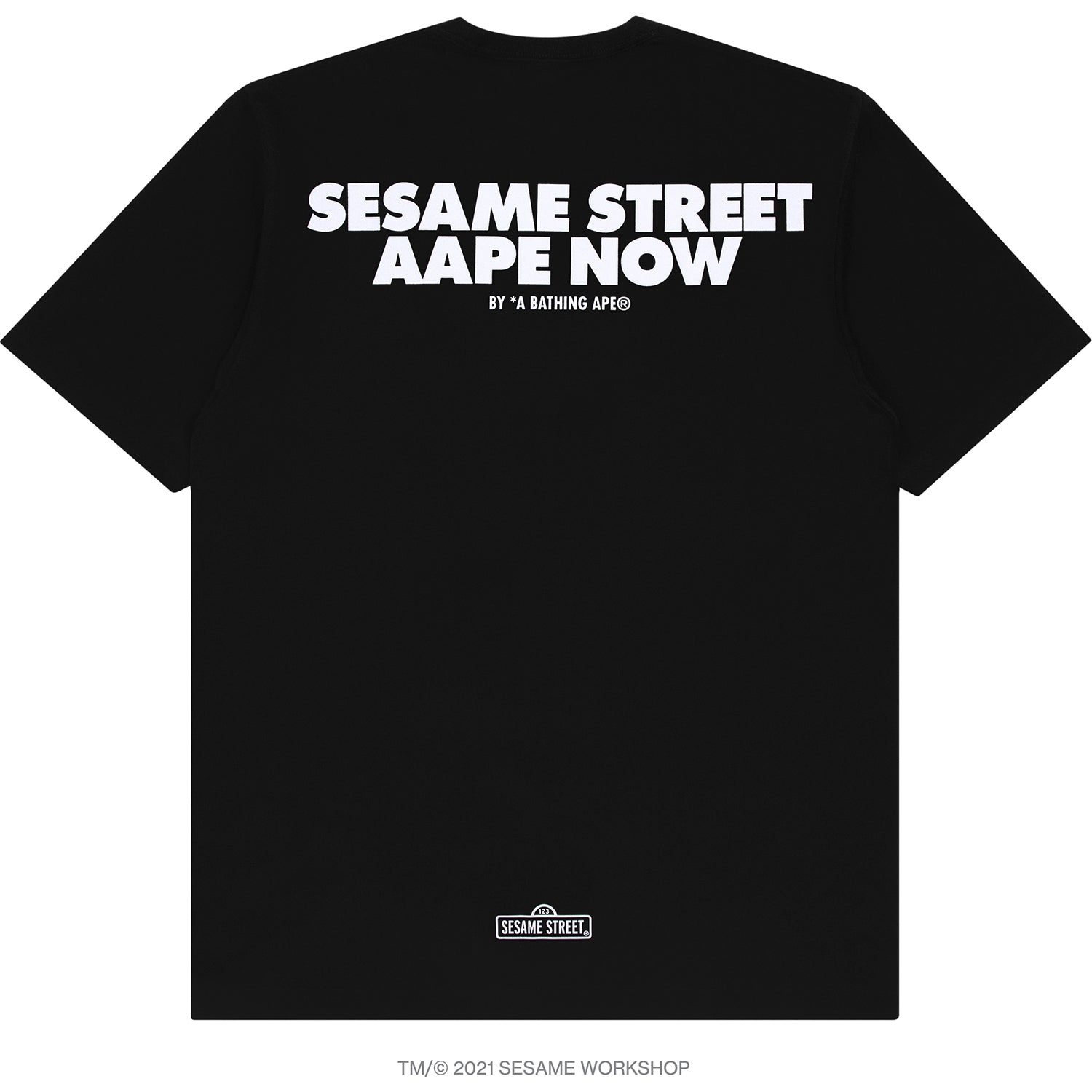 AAPE X SESAME STREET PRINT TEE