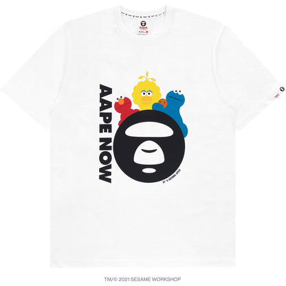 AAPE X SESAME STREET PRINT TEE