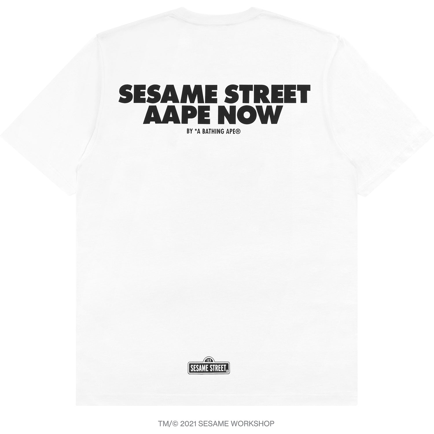 AAPE X SESAME STREET PRINT TEE