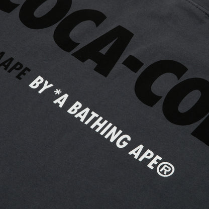 AAPE X COCA-COLA MOONFACE GRADIENT TEE