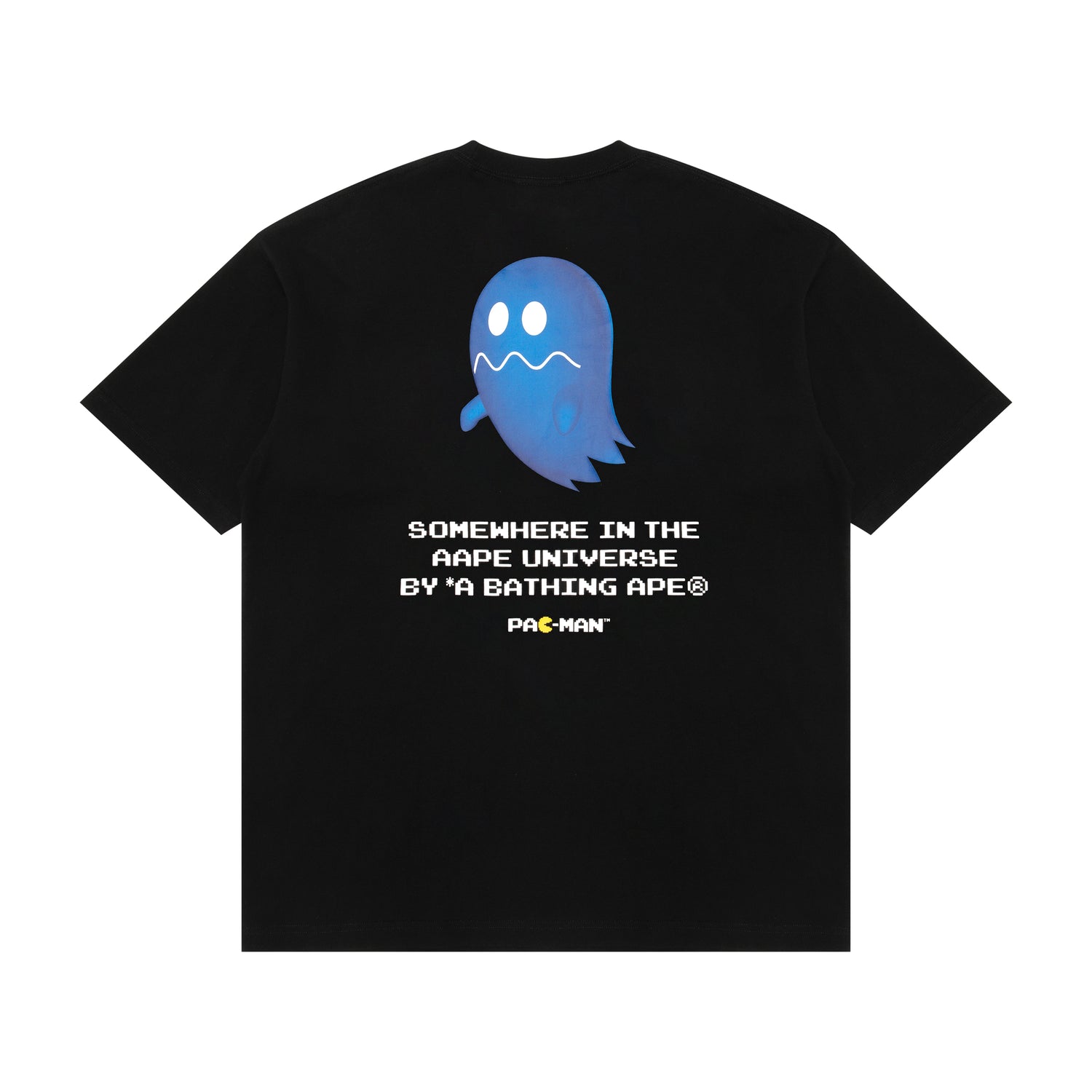 AAPE X PAC-MAN MOONFACE GRAPHIC TEE