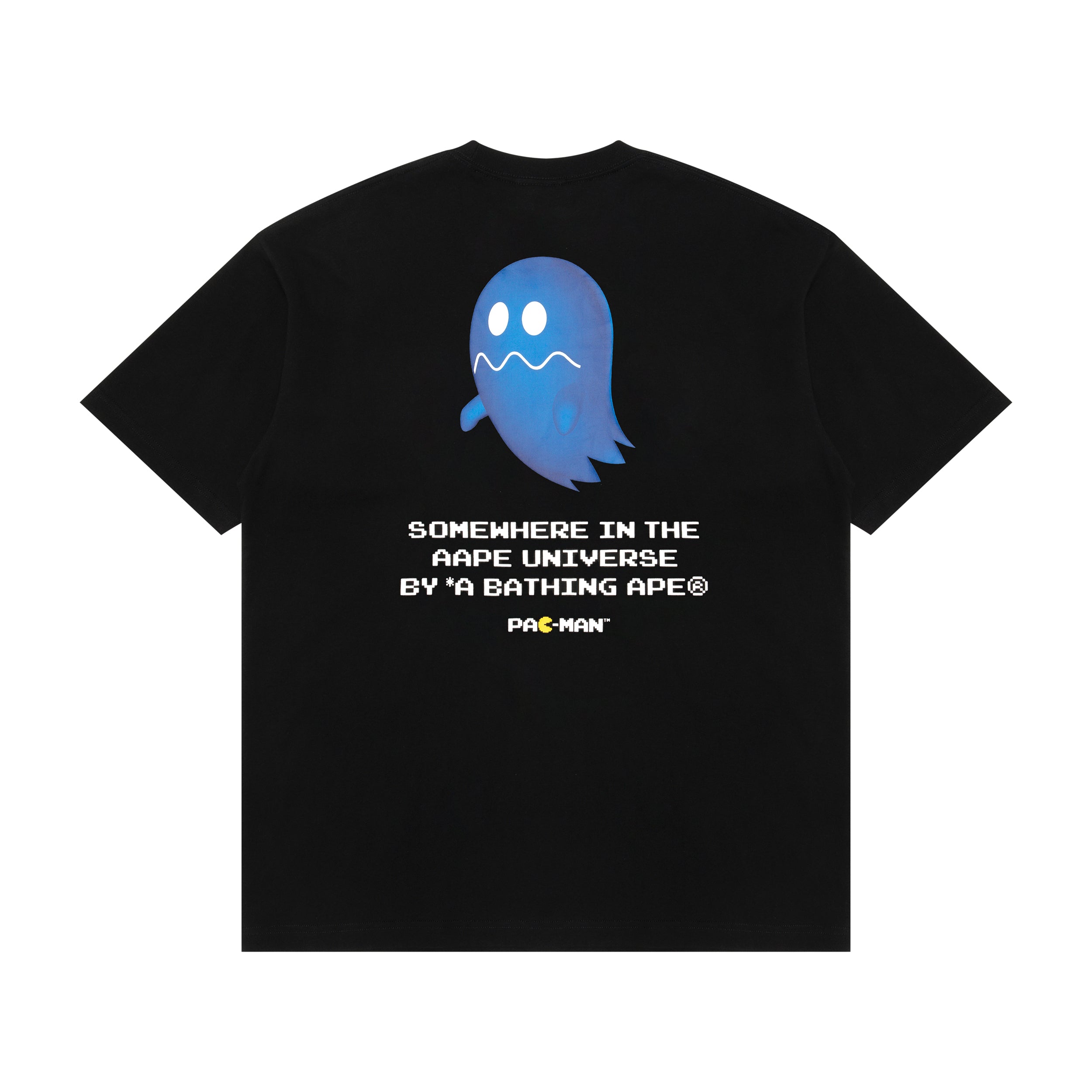 AAPE X PAC-MAN MOONFACE GRAPHIC TEE