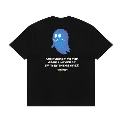 AAPE X PAC-MAN MOONFACE GRAPHIC TEE