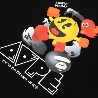 AAPE X PAC-MAN MOONFACE GRAPHIC TEE