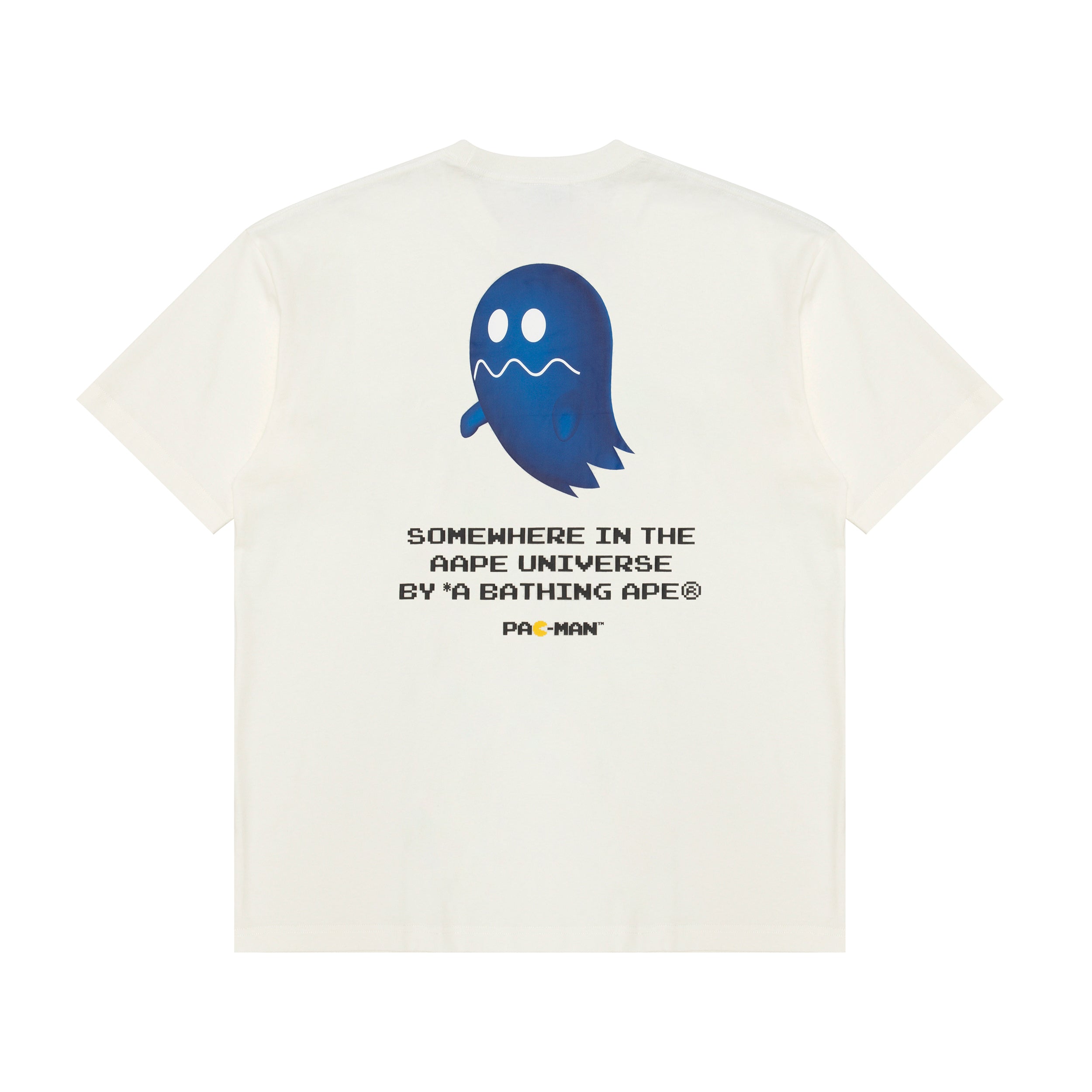 AAPE X PAC-MAN MOONFACE GRAPHIC TEE