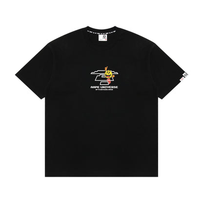 AAPE X PAC-MAN GRAPHIC PRINTED TEE