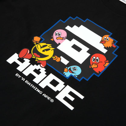 AAPE X PAC-MAN MOONFACE GRAPHIC TEE