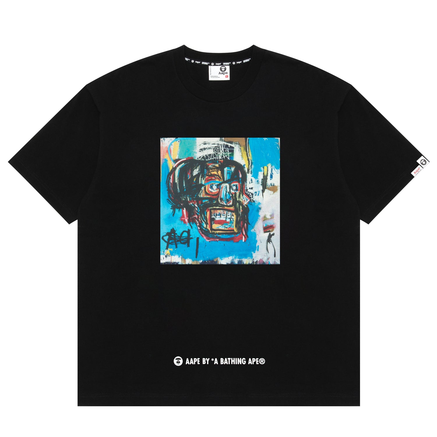 AAPE X JEAN-MICHEL BASQUIAT MOONFACE