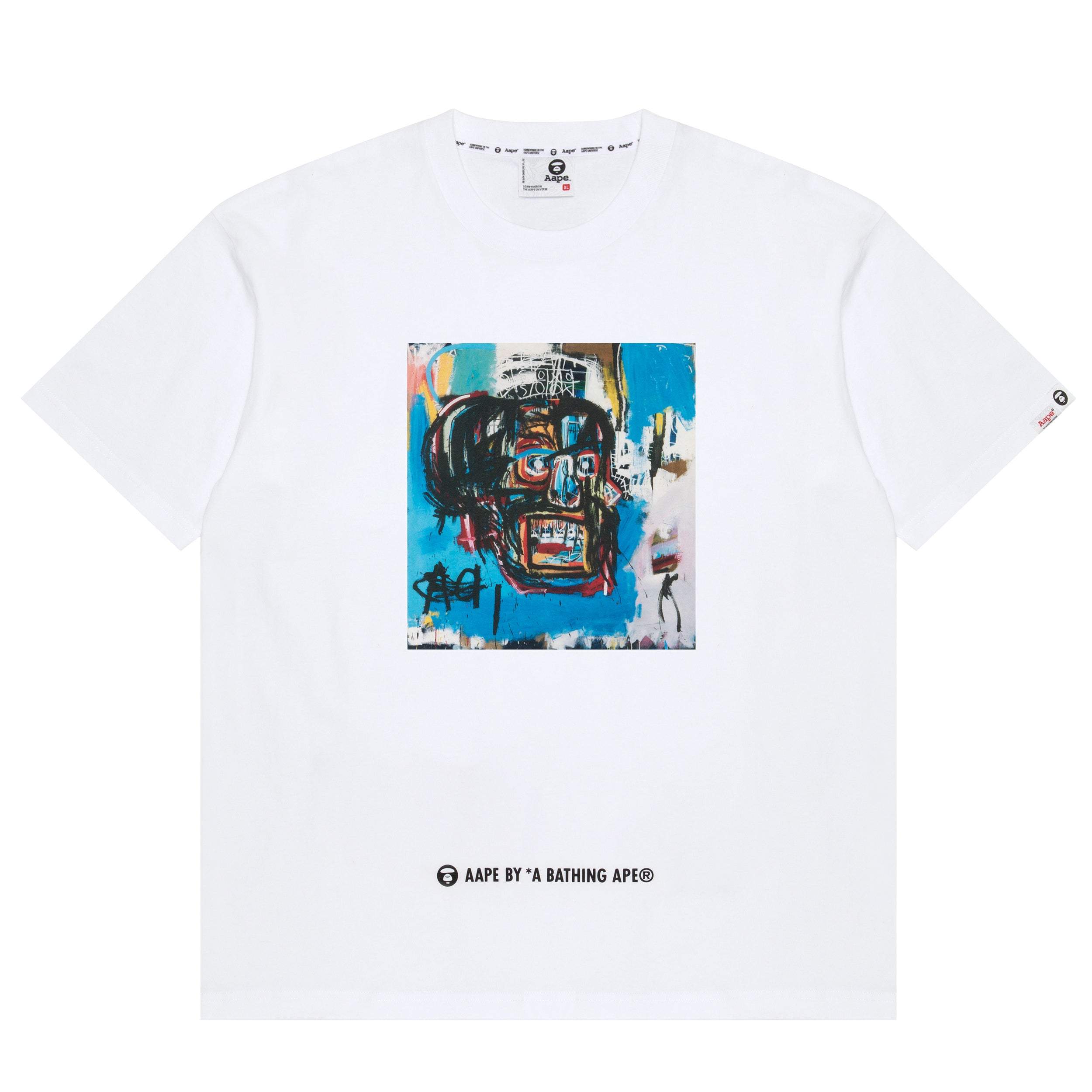 AAPE X JEAN-MICHEL BASQUIAT MOONFACE