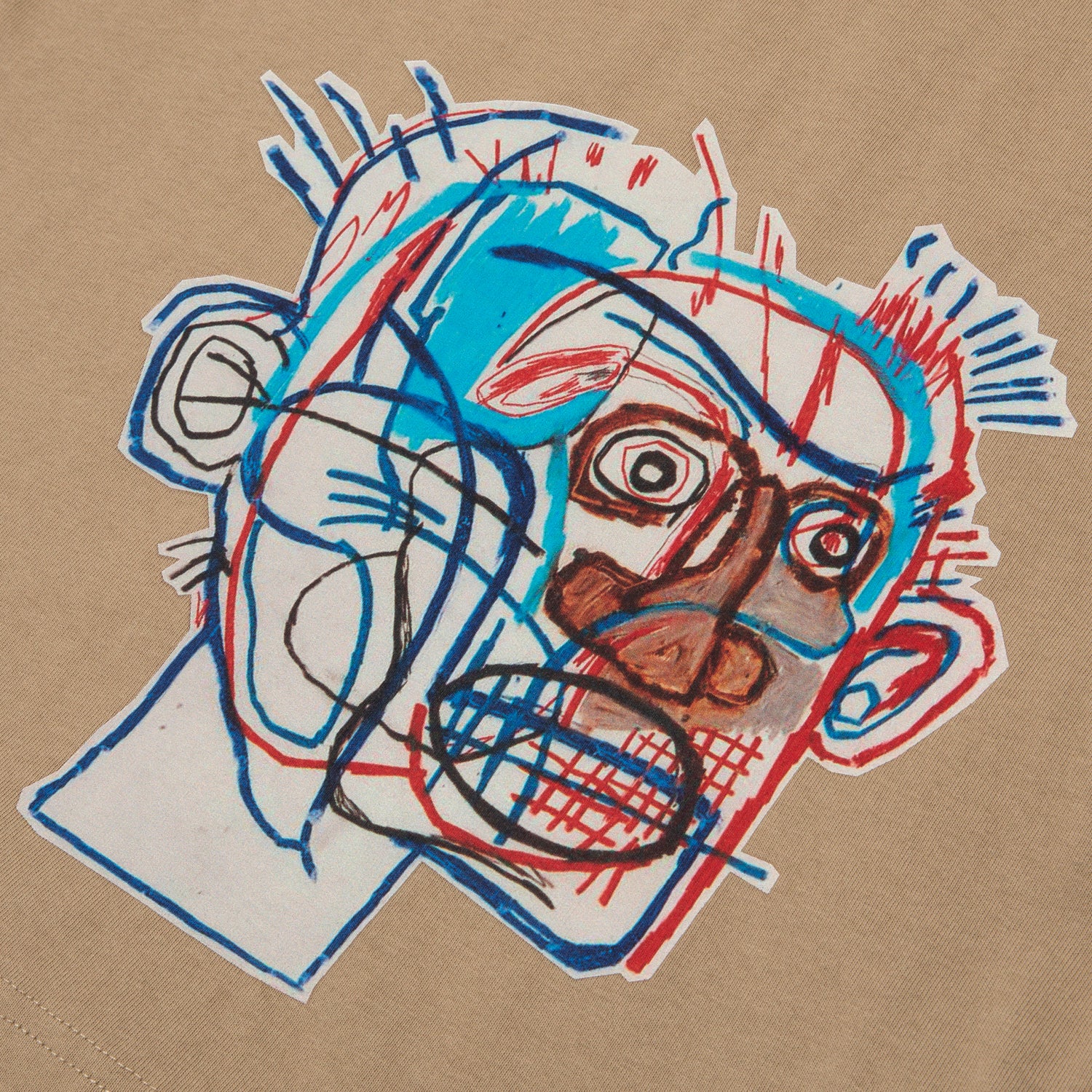 AAPE X JEAN-MICHEL BASQUIAT GRAPHIC TEE