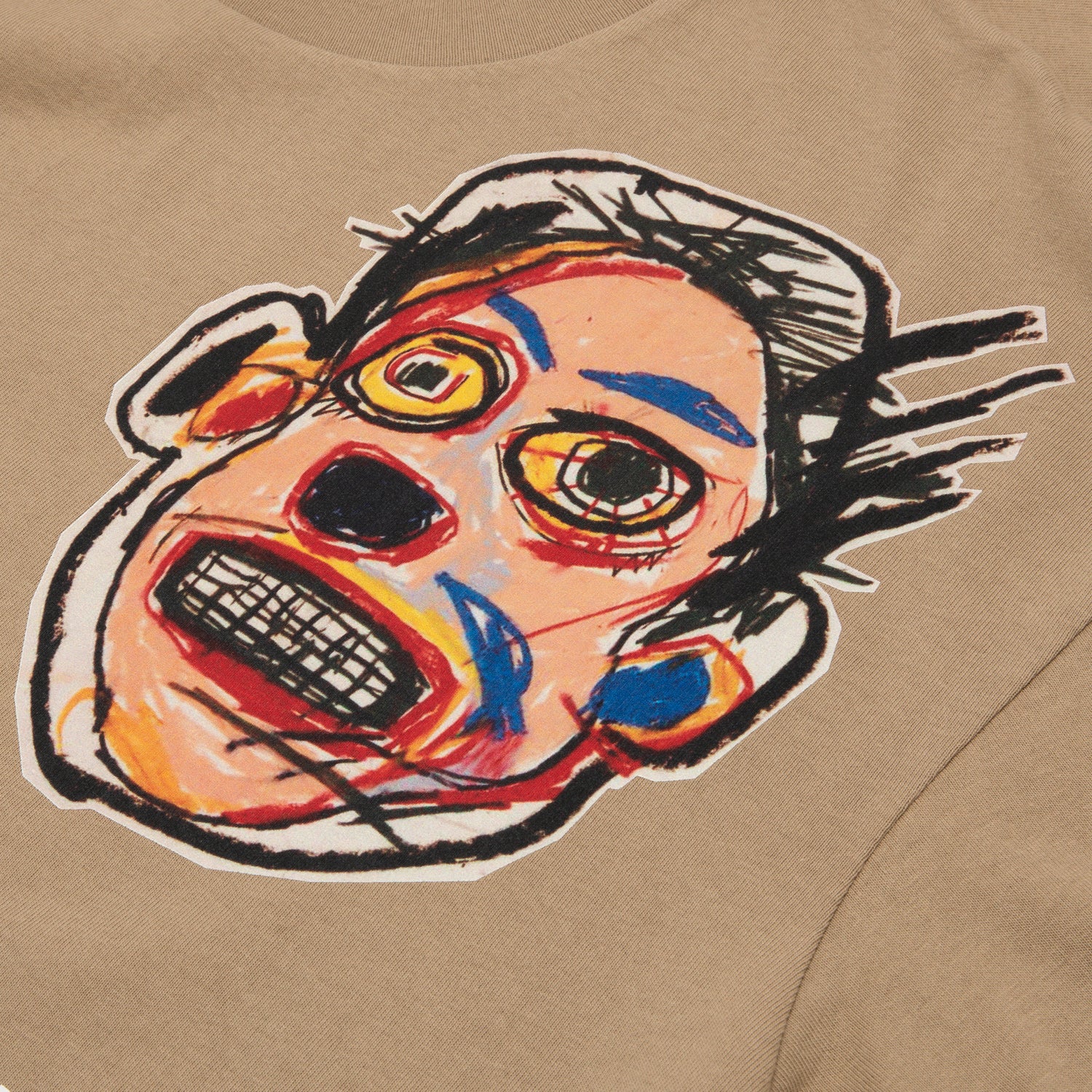 AAPE X JEAN-MICHEL BASQUIAT GRAPHIC TEE