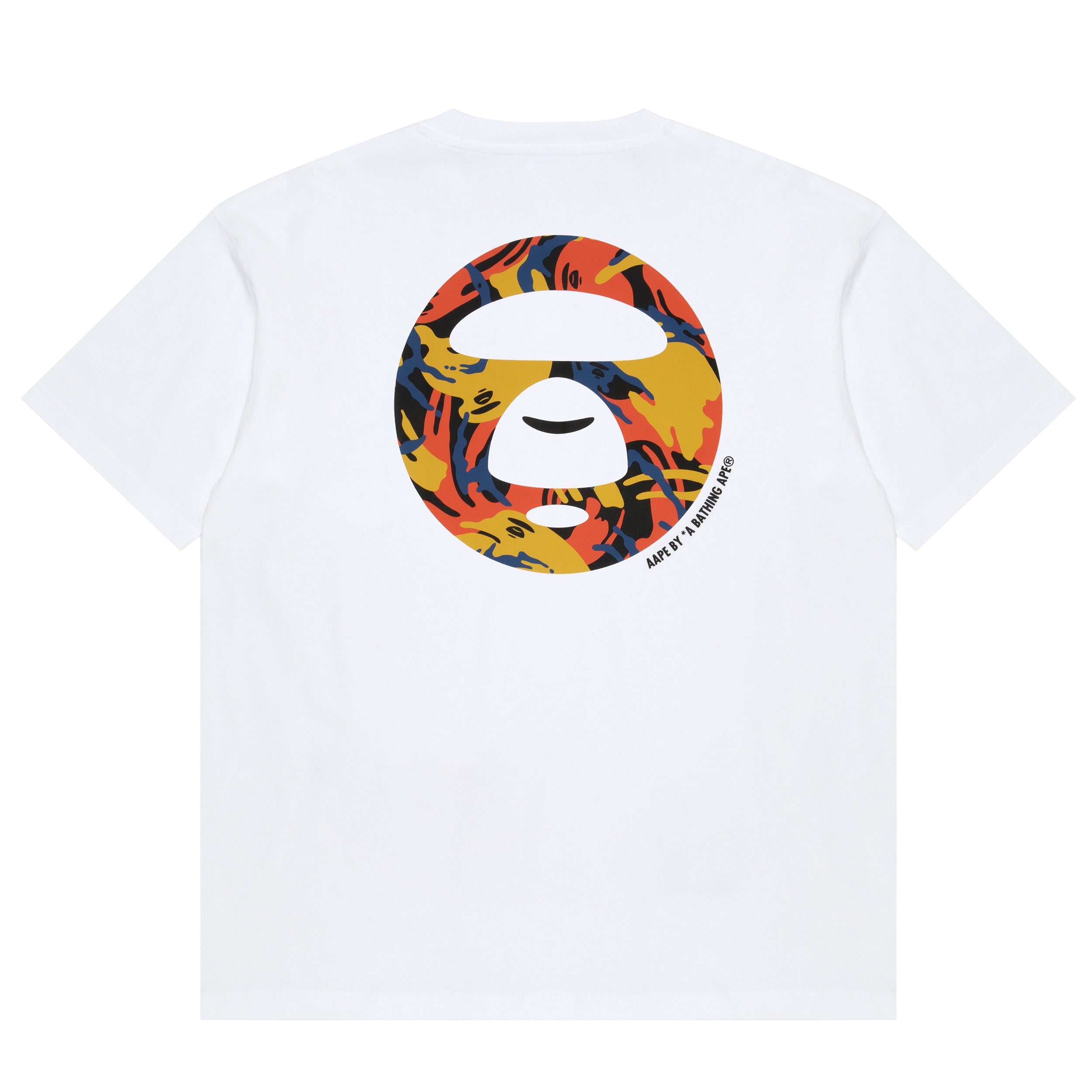 AAPE X JEAN-MICHEL BASQUIAT MOONFACE TEE