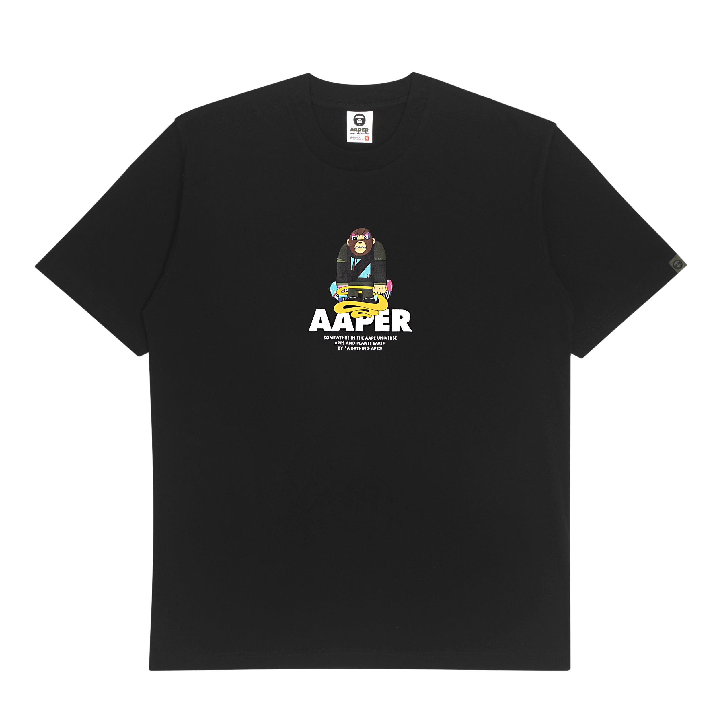 AAPE X ERIC INKALA AAPER ALDO GRAPHIC TEE