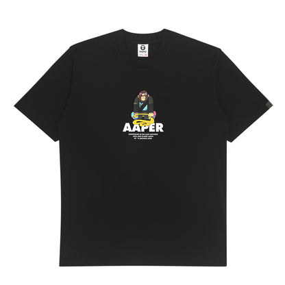 AAPE X ERIC INKALA AAPER ALDO GRAPHIC TEE