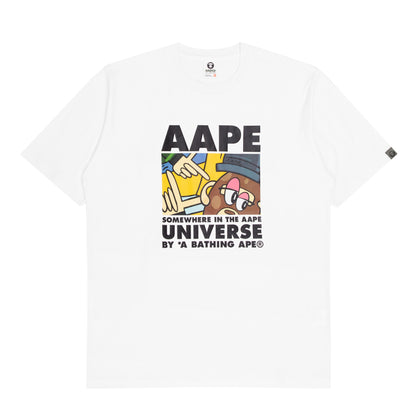 AAPE X ERIC INKALA AAPER GRAPHIC TEE