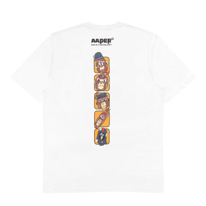 AAPE X ERIC INKALA AAPER GRAPHIC TEE