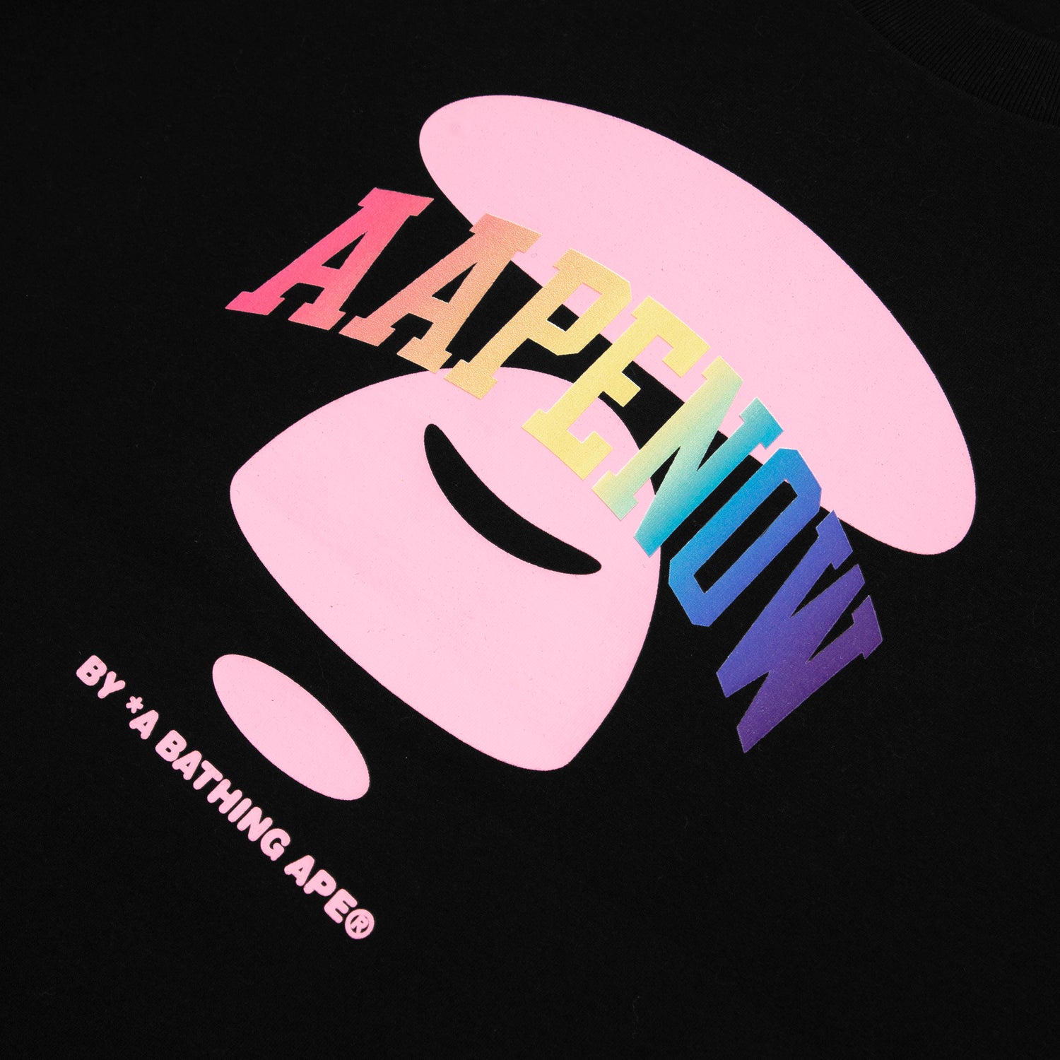 AAPE 23&quot; SHORT SLEEVE TEE LADIES