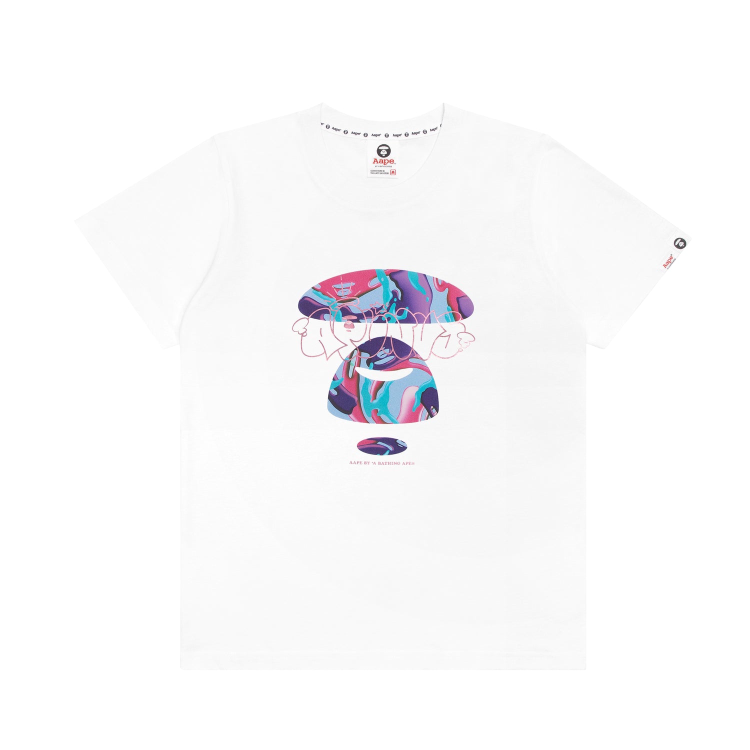 AAPE 23&quot; SHORT SLEEVE TEE LADIES