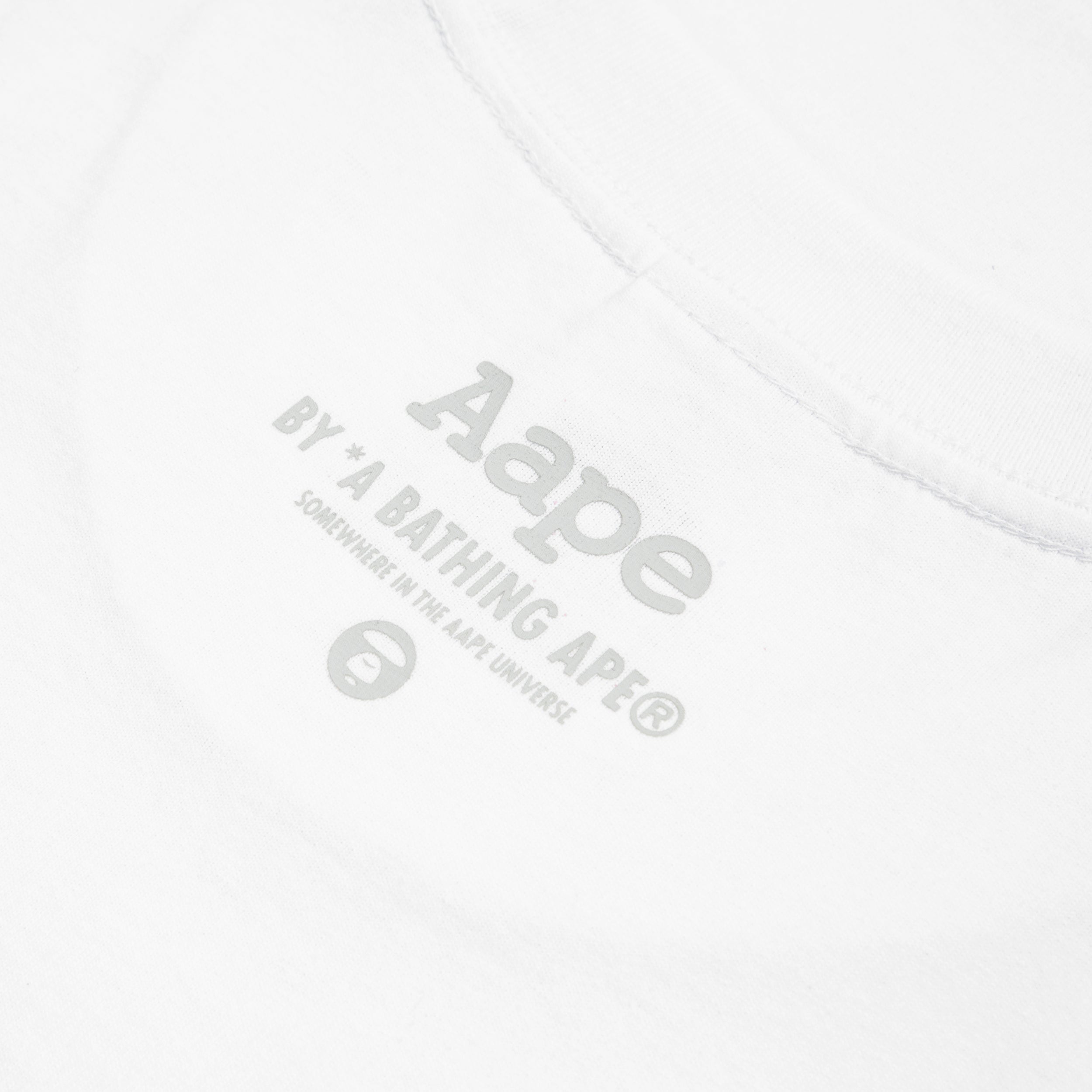 AAPE 23&quot; SHORT SLEEVE TEE LADIES