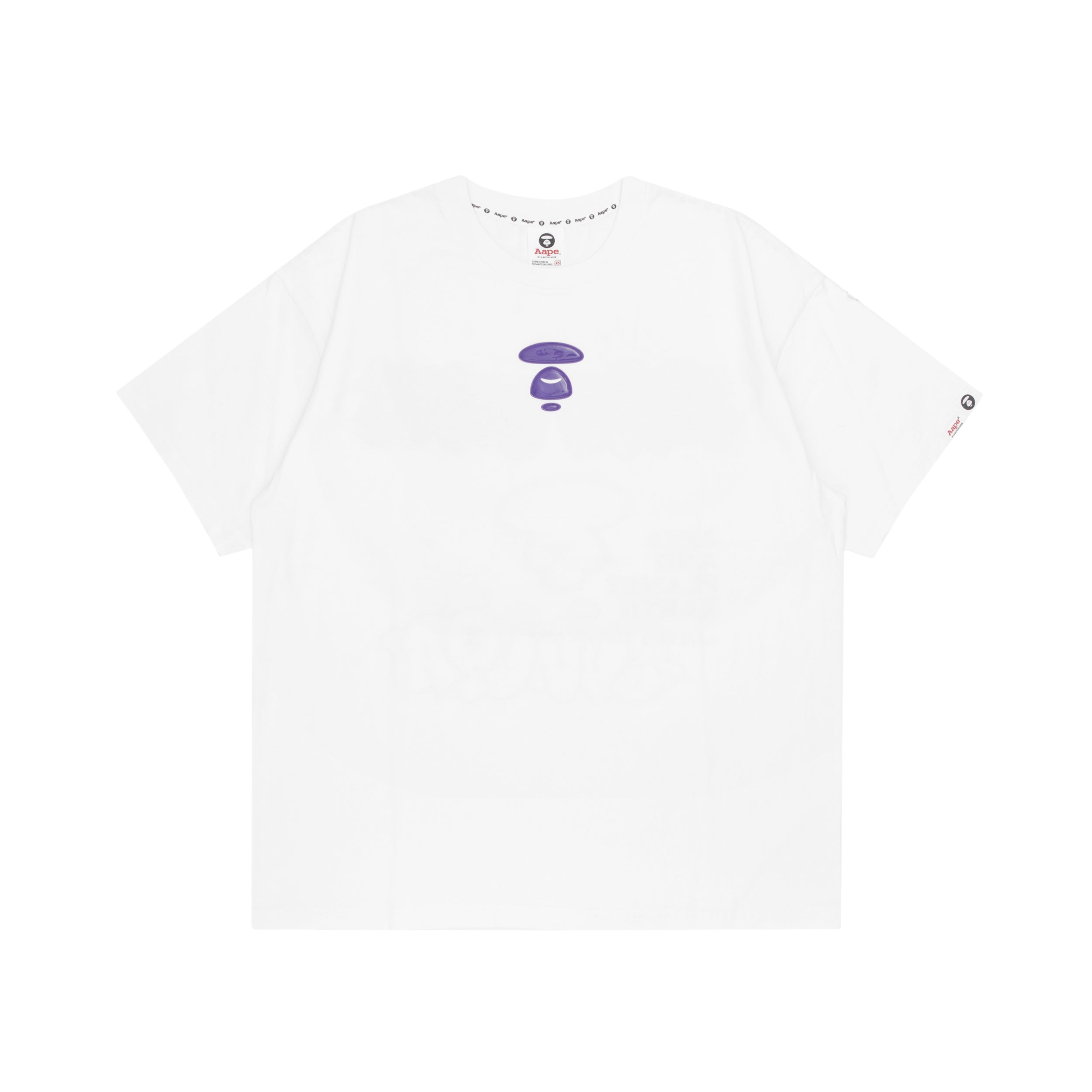 AAPE MOONFACE PATCHED TEE