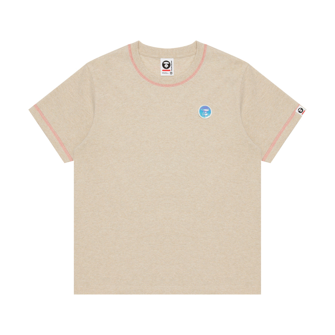 AAPE 23&quot; SHORT SLEEVE TEE LADIES