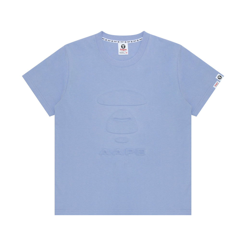 AAPE MOONFACE EMBOSSED TEE | AAPE US