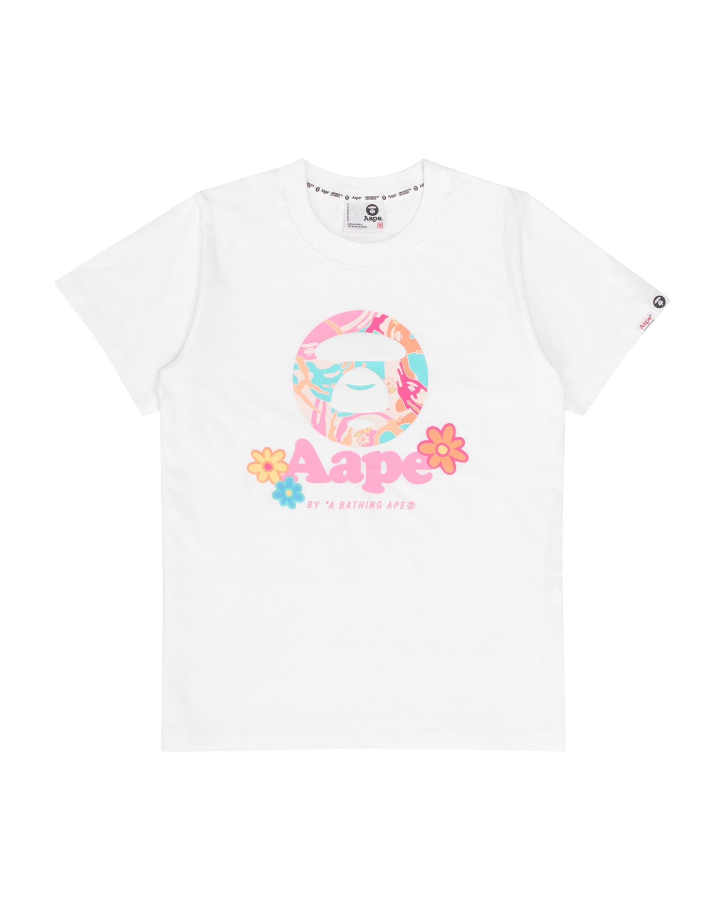 MOONFACE FLORAL GRAPHIC TEE