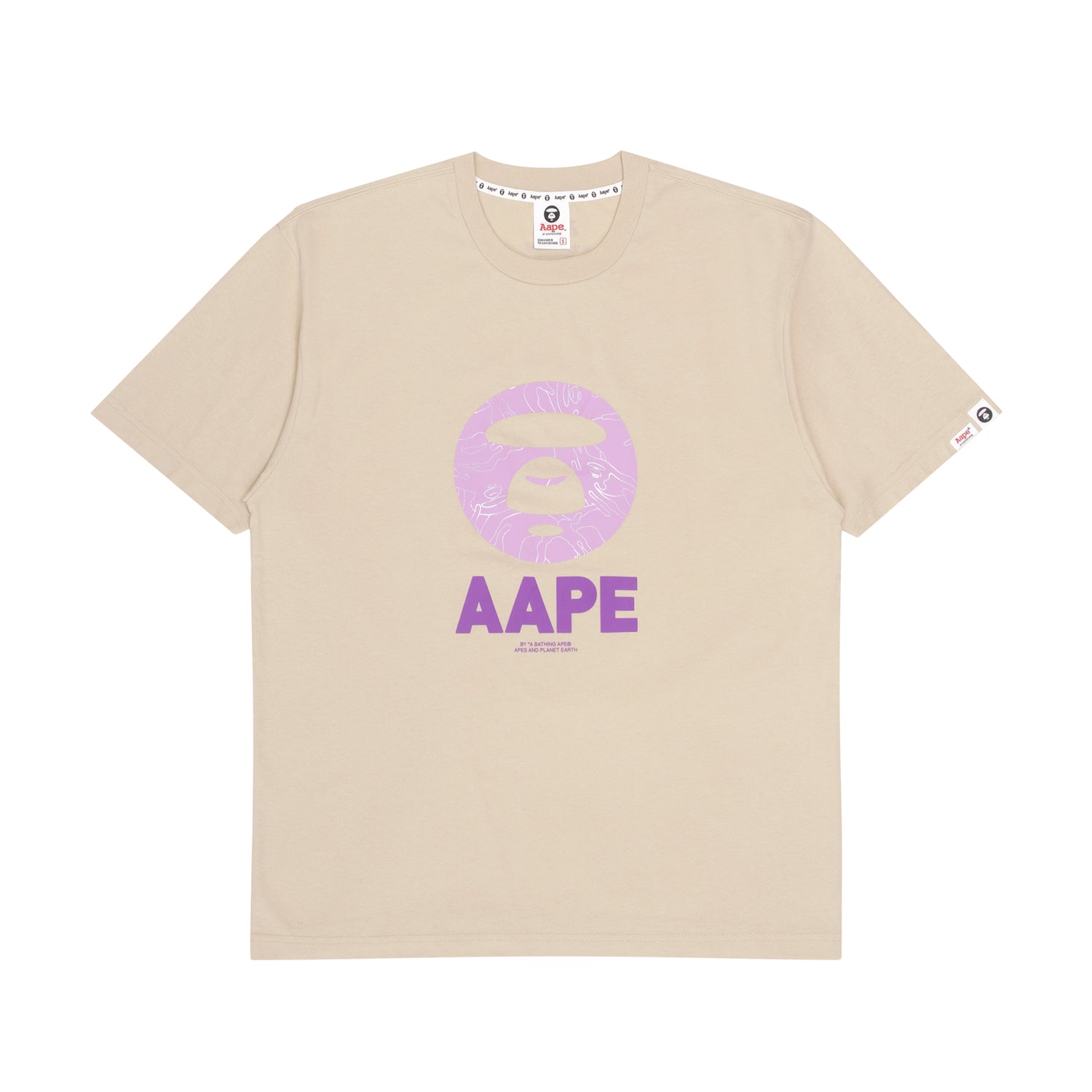 MOONFACE CAMO GRAPHIC TEE