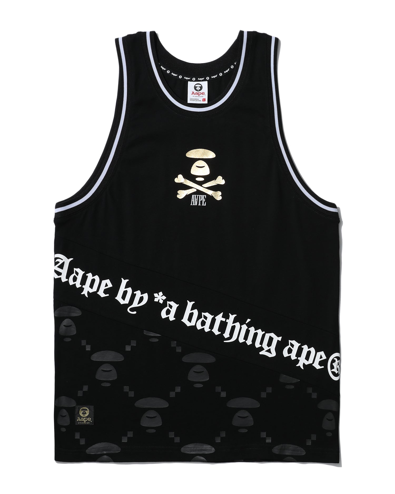 AAPE MONOGRAM LOGO TANK TOP