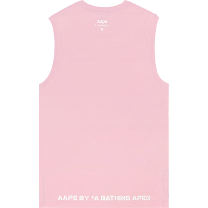 AAPE APE FACE BADGE MUSCLE TEE