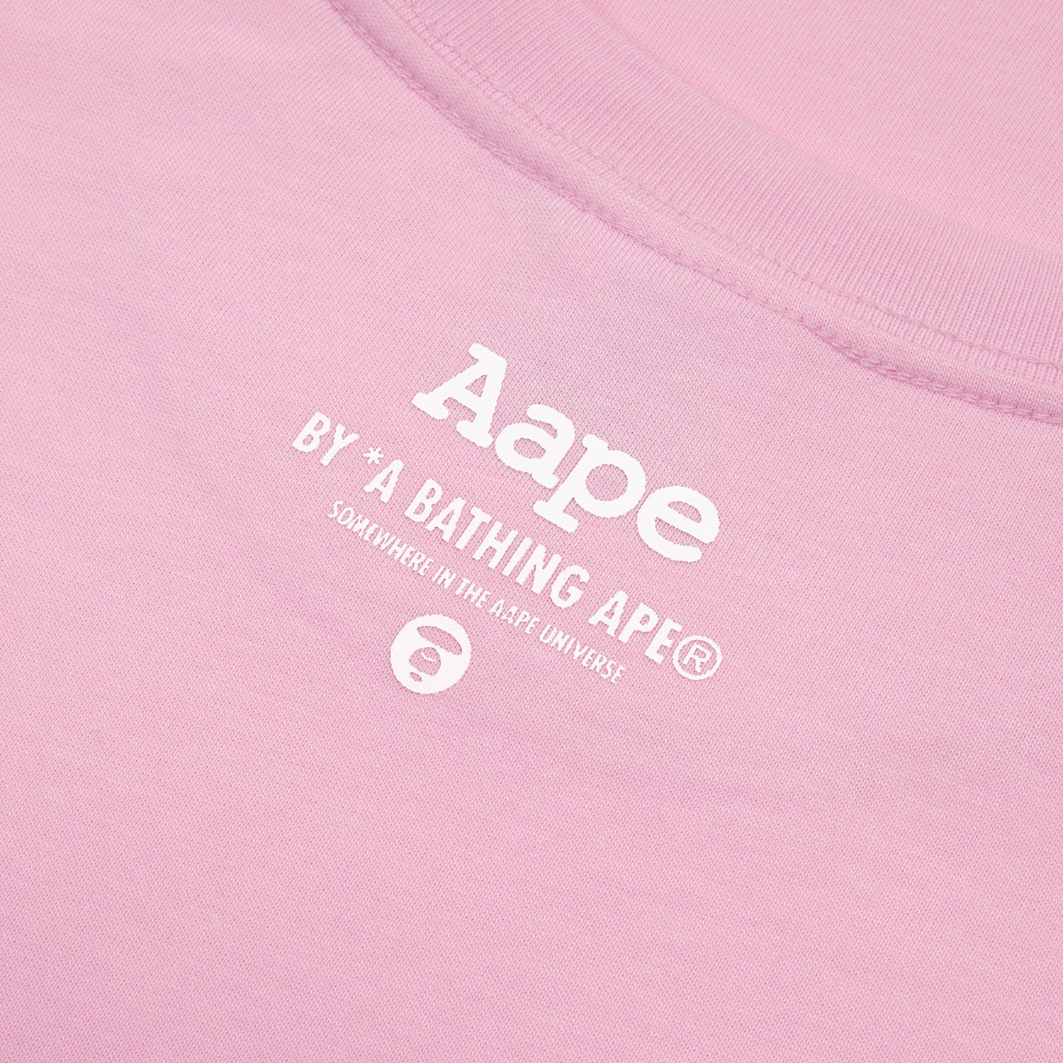 AAPE APE FACE BADGE MUSCLE TEE