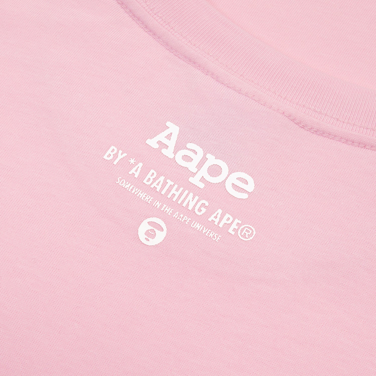 AAPE APE FACE BADGE MUSCLE TEE